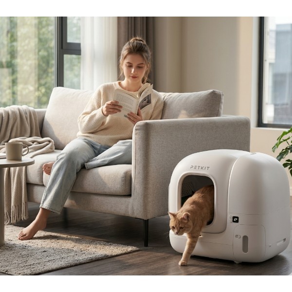 Фото - Смарт-лоток для животных PETKIT Pura Max 2 Self-Cleaning Cat Litter Box (P9902)